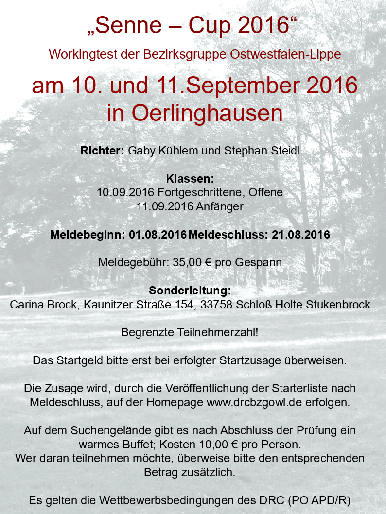 Senne-Cup 2016